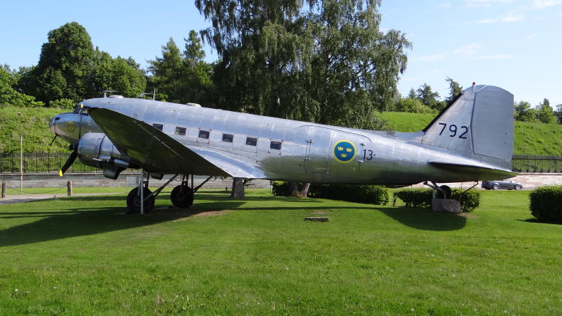Douglas DC-3 in Karlsborg
