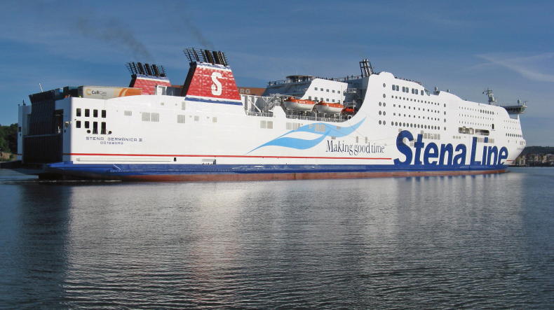 Stena Germanica im Hafen von Göteborg
