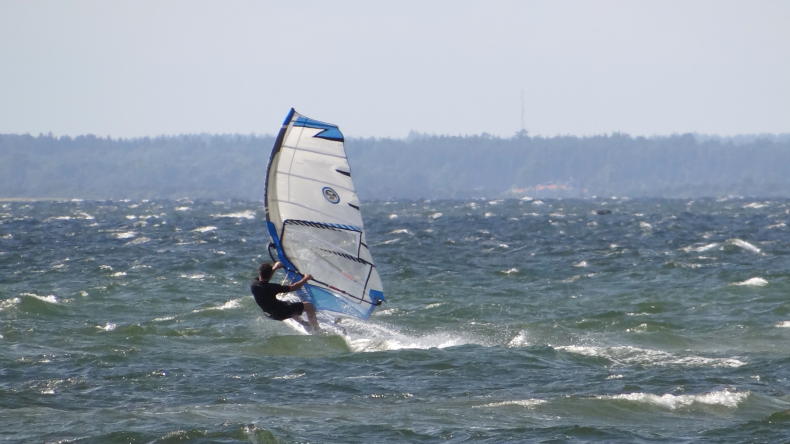 Windsurfen in Schweden