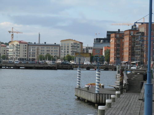 Stadtteil Eriksberg in Göteborg