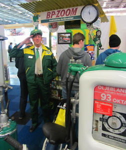 BP Nostalgie-Tankstelle in Björkfors BP Nostalgie-Tankstelle in Björkfors