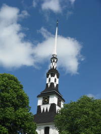 Kirchturm in Ingatorp