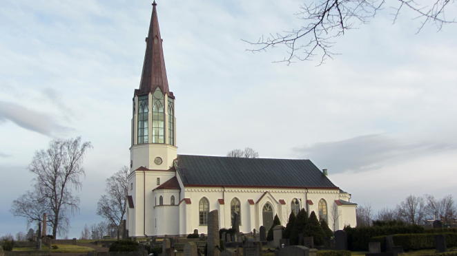 Lichtkirche: Skallsjö kyrka in Floda