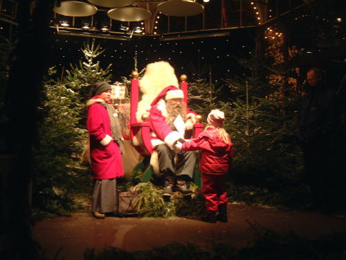 Der Weihnachtsmann auf Liseberg