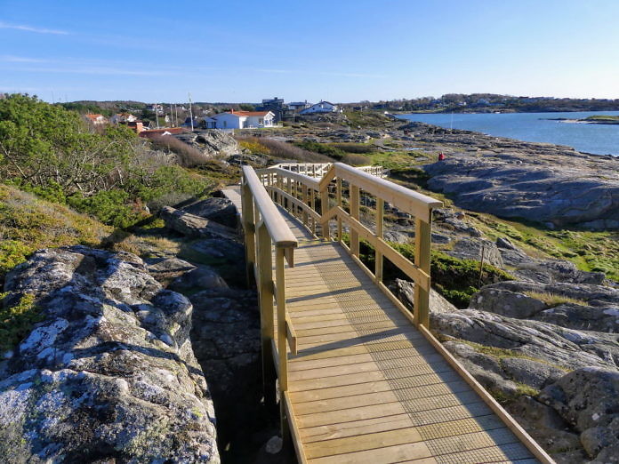 Åsa Strandpromenade, 1. Etappe fertiggestellt im Oktober 2017