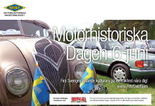 Motorhistorischer Tag am Nationalfeiertag 6. Juni in ganz Schweden