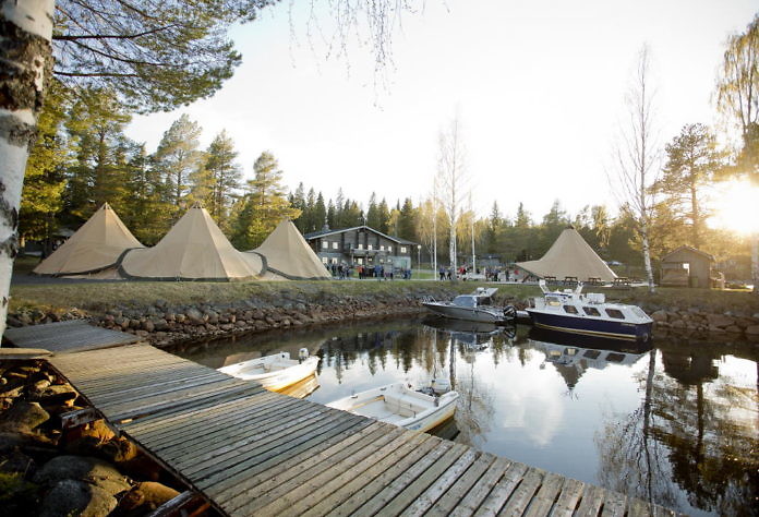 Feriendorf Brändön Lodge in Luleå