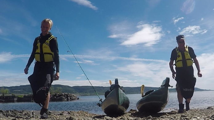 Kajak auf dem Klarälven: Norweger paddeln 300 km Trysil - Karlstad