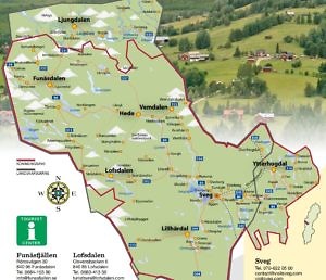 Herrliches Härjedalen - Waldgebiete im Osten, Berge im Westen