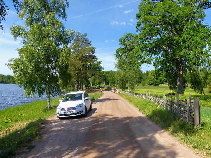 Das Dorf Stensjö by nördlich von Oskarshamn