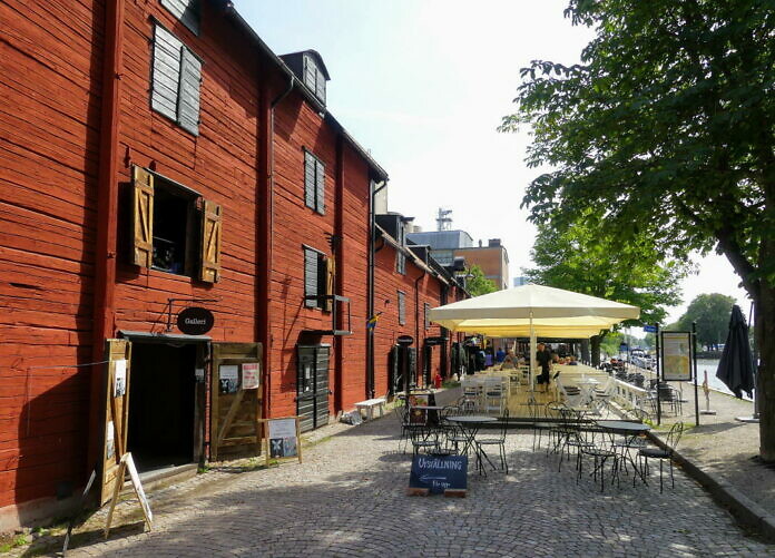 Enköping, die Stadt der Gärten und Parks