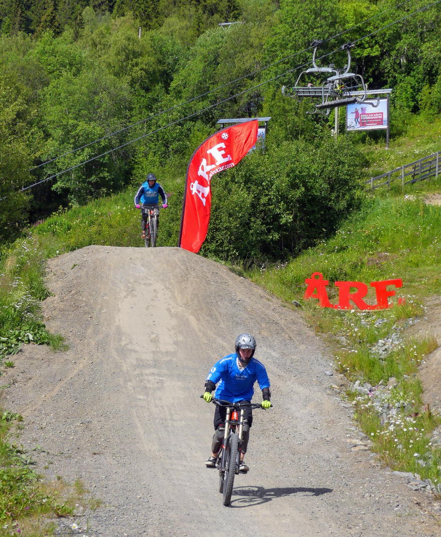 Åre Bike Park - Downhill MTB, 36 Trails, 853 m Höhenunterschied