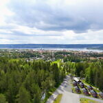 Östersund, die kleine Großstadt am Storsjön