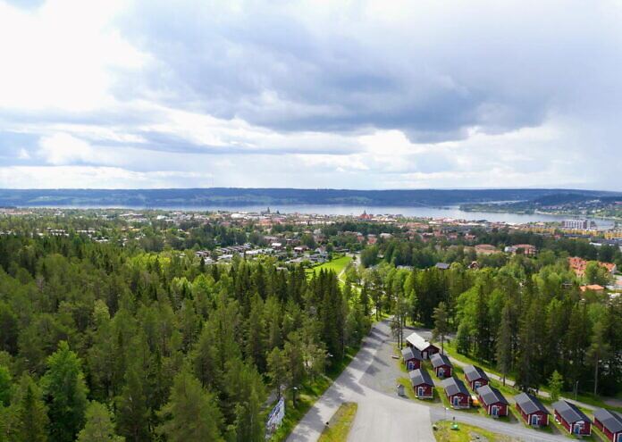 Östersund, die kleine Großstadt am Storsjön