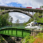 Der Aquädukt in Håverud
